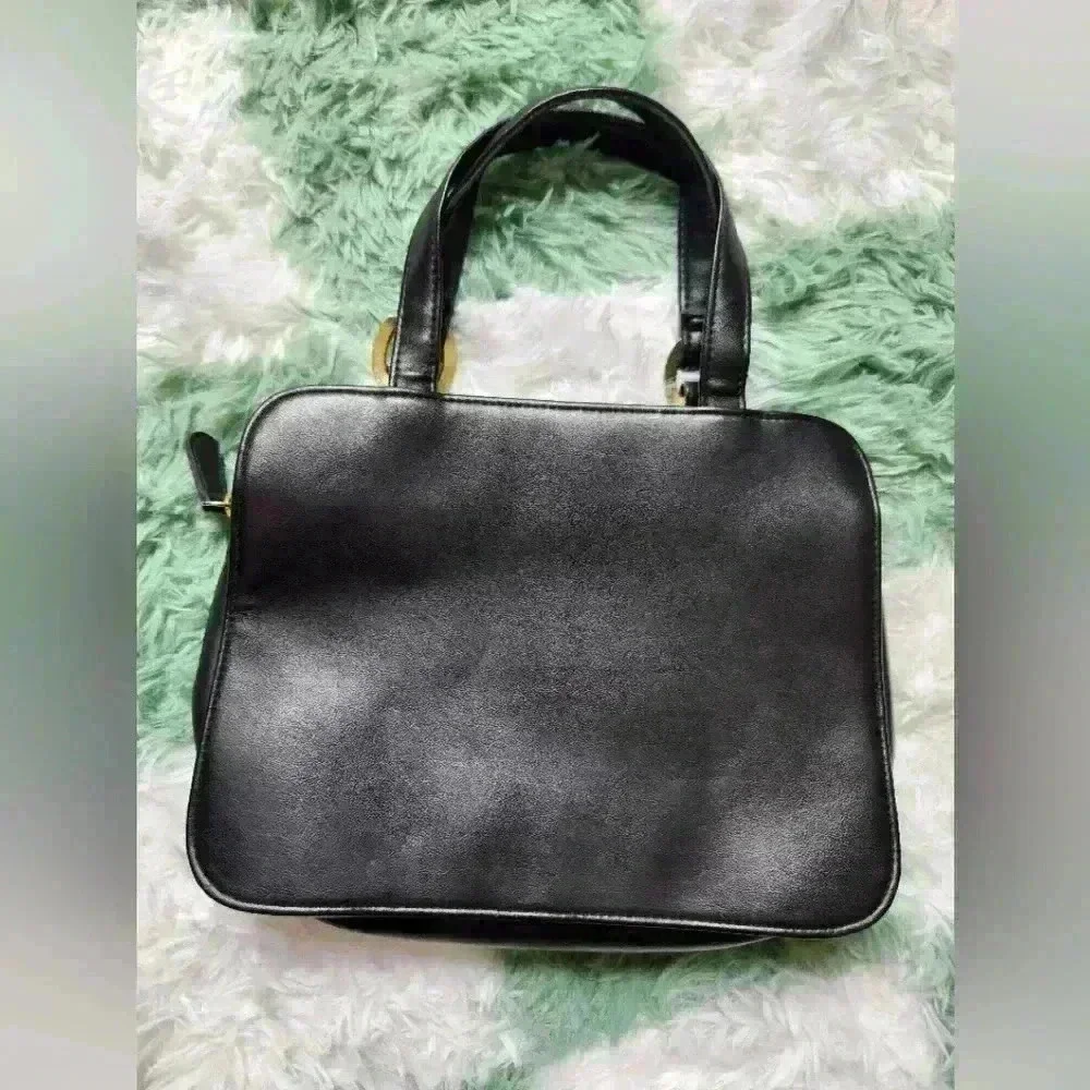 LIZ CLAIRBORNE Vintage Women's HANDBAG 1950s Mad Men Officecore - Picture 2 of 8